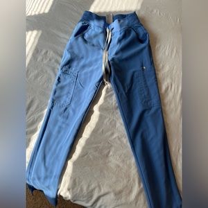 Figs Yola Skinny 2.0 Pants in Ceil Blue